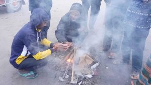 পঞ্চগড়ে ৩ ঘণ্টার ব্যবধানে তাপমাত্রা কমে ১১ ডিগ্রির ঘরে